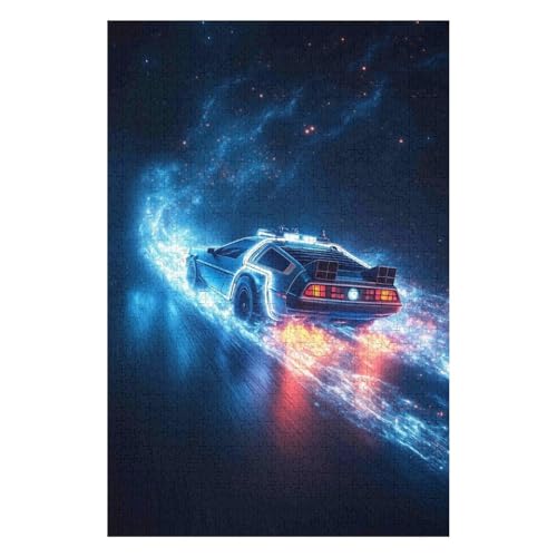 Puzzle für Erwachsene, 1000 Teile, Zurück in die Zukunft, Lernspiel, Herausforderung, Spielzeug, Puzzles für Erwachsene und Kinder-50x70cm Puzzle für Erwachsene, 1000 Teile, Zurück in die Zukunft, Lernspiel, Herausforderung, Spielzeug, Puzzles für Erwachsene und Kinder-50x70cm von GDFWB