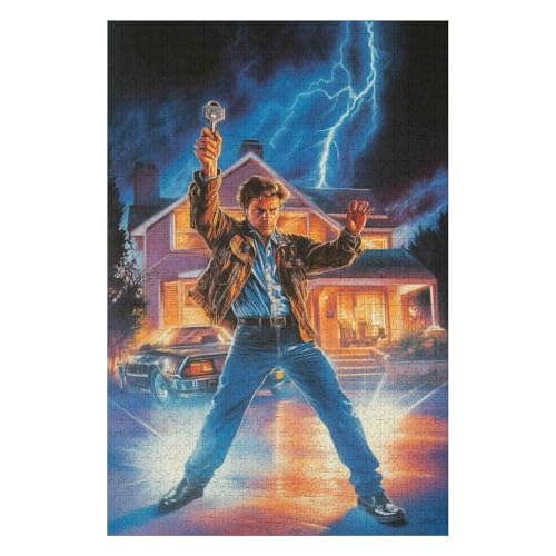 Puzzle für Erwachsene Zurück in die Zukunft 1500 Teile für Erwachsene und Kinder ab Jahren Kartonpuzzle Lernspiele Heimdekoration-57x87cm Puzzle für Erwachsene Zurück in die Zukunft 1500 Teile für Erwachsene und Kinder ab Jahren Kartonpuzzle Lernspiele Heimdekoration-57x87cm von GDFWB