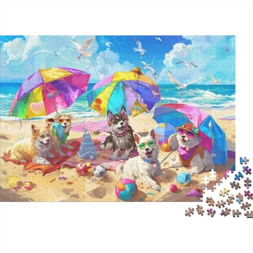 Puzzle mit Strandkleidung, 1000-teiliges Puzzle für Erwachsene, 1000 Teile, einzigartige Heimdekoration und Geschenke, 1000 Puzzles für Erwachsene und Kinder ab 12 Jahren, 1000 Teile, 75 x 50 cm, von GDFWB