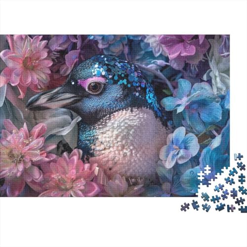 Puzzle mit niedlichem Pinguin, 1000 Teile für Erwachsene, 1000 Teile, Heimdekoration, Puzzle, 1000 Puzzles für Erwachsene und Kinder ab 12 Jahren, 1000 Teile, 75 x 50 cm, 52g79 von GDFWB