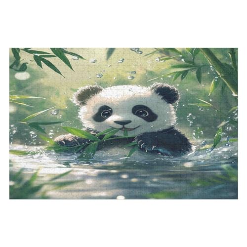 PuzzleCute Animals Holzpuzzle, Lernagame, Schwierige Herausforderung, Puzzle Für Kinder Und Erwachsene, 1000 PCS-26 * 38cm von GDFWB