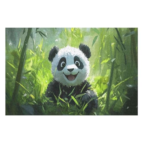 PuzzleCute Animals Holzpuzzle, Lernagame, Schwierige Herausforderung, Puzzle Für Kinder Und Erwachsene, 1000 PCS-50 * 75cm von GDFWB