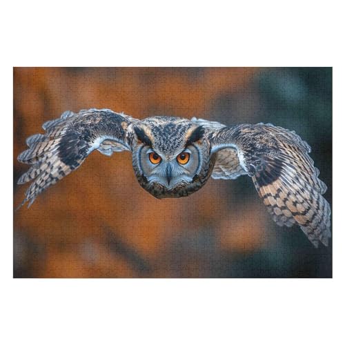 PuzzleOwl Holzpuzzle, Lernagame, Schwierige Herausforderung, Puzzle Für Kinder Und Erwachsene, 1000 PCS-26 * 38cm von GDFWB