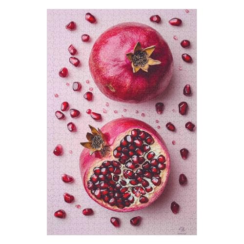 PuzzlePomegranate Holzpuzzle, Schwierige Herausforderung, Puzzle Für Kinder Und Erwachsene7Z164c50x70cm von GDFWB