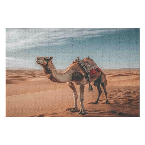 PuzzleSahara Desert Holzpuzzle, Lernagame, Schwierige Herausforderung, Puzzle Für Kinder Und Erwachsene, 1000 PCS von GDFWB