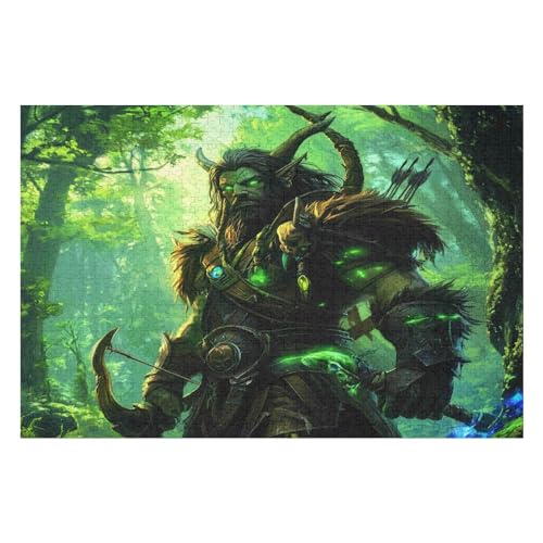 World of Warcraft 2000-teiliges Puzzle Für Erwachsene, Umweltfreundlich, Schwierig, Fordert Geduld Und Intelligenz Heraus Und Durchbricht Sich Selbst 2000 PCS von GDFWB