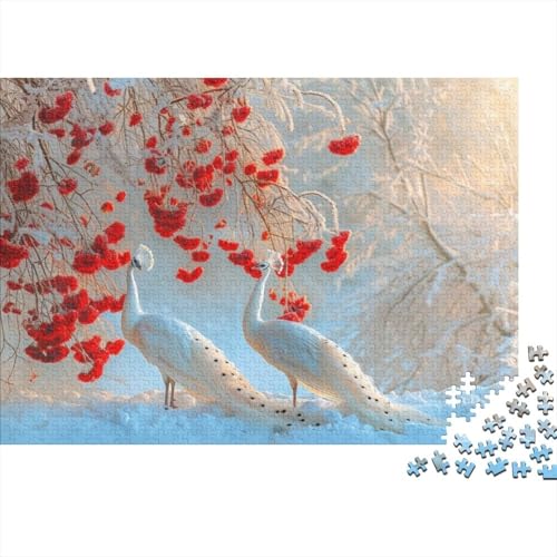 Beautiful Peacock 1000 Piece Jigsaw Puzzles for Adults Jigsaw Puzzles 1000 Pieces Impossible Puzzle1000 Jigsaw Puzzles for Adults for Adults & Kids Age 12 Years Up 1000pcs 75 * 50cm158g185 von GDFWB