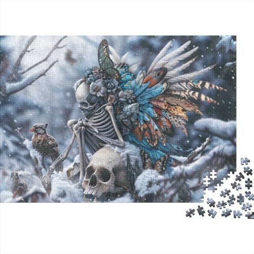 Beautiful Skeleton Elf 1000 Piece Jigsaw Puzzles for Adults Jigsaw Puzzles 1000 Pieces Adults Educational Games 1000 Piece Jigsaw Puzzles for Adults & Kids Age 12 Years Up 1000pcs 75 * 50cm69g96 von GDFWB