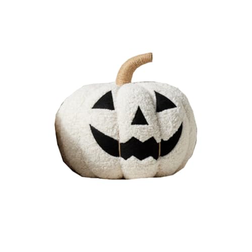 GDJGNUDK Schwarzes Katzenkürbiskissen, schwarze Katze, Kürbiskissen, Halloween-Kürbis-Plüschtier, niedliches Kürbis-Wurfkissen, weiches Kürbiskissen, Spielzeug, für Mädchen und Jungen, Geburtstag, von GDJGNUDK