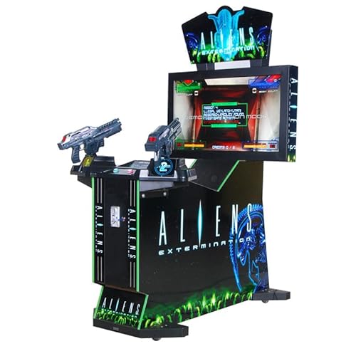 Münzbetriebene 2 Spieler 42 Zoll Video Arcade Aliens Shooting Extermination Game Machine von GDNG