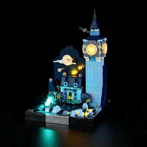 GEAMENT LED Beleuchtungsset Kompatibel mit Lego Peter Pans & Wendys Flug über London 43232 (Modell-Set Nicht enthalten) von GEAMENT