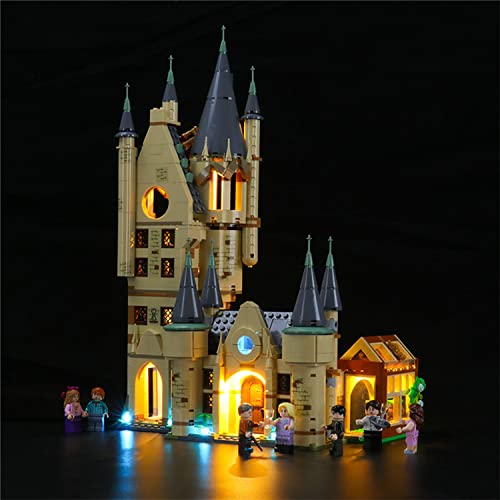 GEAMENT LED-Licht-Set für Harry Potter Astronomieturm auf Schloss Hogwarts (Hogwarts Astronomy Tower) - Kompatibel mit Lego 75969 Bausteine Modell (Modell-Set Nicht enthalten) von GEAMENT