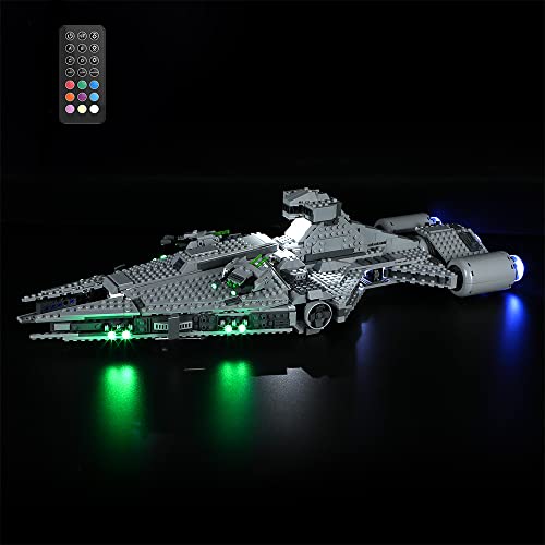 GEAMENT LED Licht-Set (Fernbedienung) Kompatibel mit - Beleuchtungsset für Star Wars 75315 Baumodell (Modell-Set Nicht enthalten) von GEAMENT