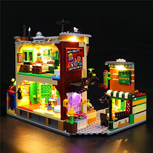 GEAMENT LED Licht-Set Kompatibel mit Lego 123 Sesame Street - Beleuchtungsset für Ideas 21324 Baumodell (Modell-Set Nicht enthalten) von GEAMENT