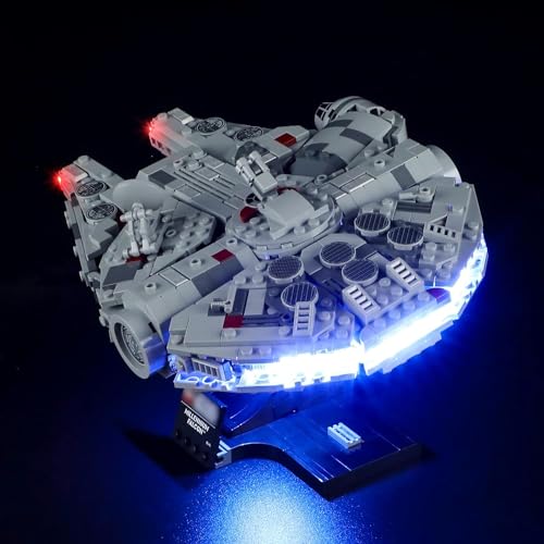 GEAMENT 2024 LED Licht-Set Kompatibel mit Lego 75375 Millennium Falcon 2024 (Modell-Set Nicht enthalten) von GEAMENT