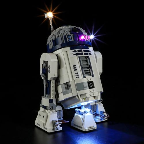 GEAMENT 2024 LED Licht-Set Kompatibel mit Lego 75379 R2-D2 (2024) (Modell-Set Nicht enthalten) von GEAMENT