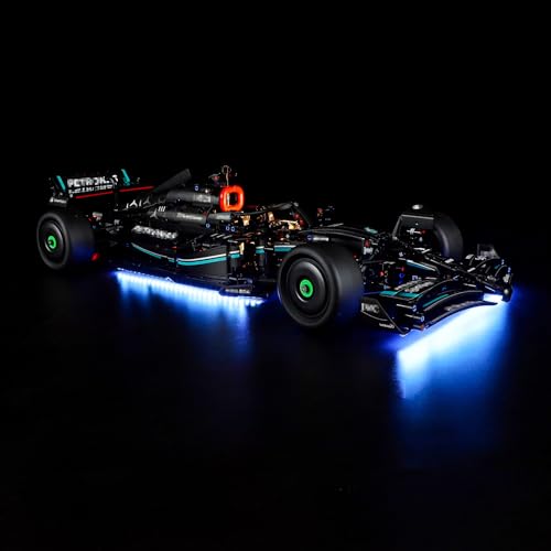 GEAMENT LED Licht-Set Kompatibel mit Lego AMG F1 W14 E Performance - Beleuchtungsset für Technic 42171 (Modell-Set Nicht enthalten) von GEAMENT