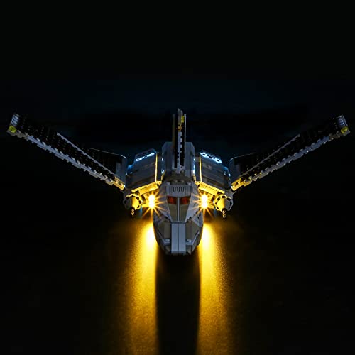 GEAMENT LED Licht-Set Kompatibel mit Lego Angriffsshuttle aus The Bad Batch - Beleuchtungsset für Star Wars 75314 Baumodell (Modell-Set Nicht enthalten) von GEAMENT