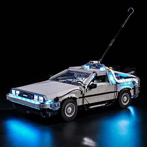 GEAMENT LED Licht-Set Kompatibel mit Lego Back to The Future - Beleuchtungsset für Creator 10300 Baumodell (Modell-Set Nicht enthalten) von GEAMENT