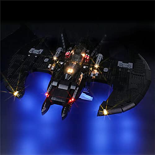 GEAMENT LED Licht-Set Kompatibel mit Lego Batwing 1989 - Beleuchtungsset für 76161 Baumodell (Modell-Set Nicht enthalten) von GEAMENT