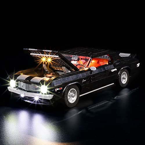 GEAMENT LED Licht-Set Kompatibel mit Lego Chevrolet Camaro Z28 - Beleuchtungsset für Creator 10304 Baumodell (Modell-Set Nicht enthalten) von GEAMENT