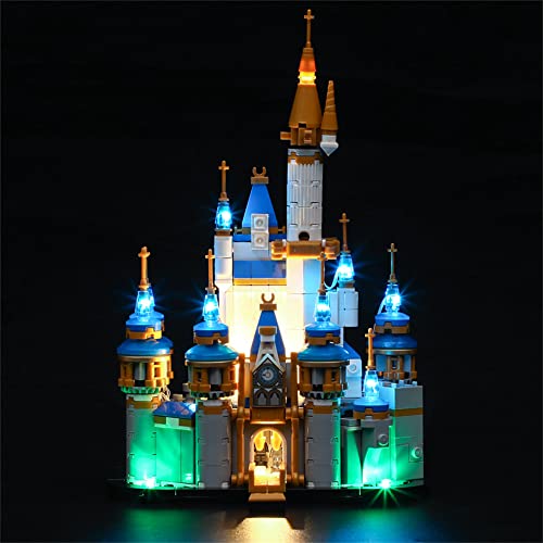 GEAMENT LED Licht-Set Kompatibel mit Lego Disney Mini Castle - Beleuchtungsset für Disney 40478 Baumodell (Modell-Set Nicht enthalten) von GEAMENT