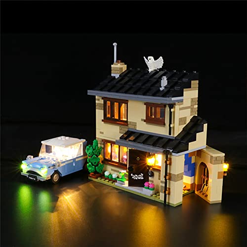 GEAMENT LED Licht-Set Kompatibel mit Lego Harry Potter LiGUKterweg 4 (4 Privet Drive) - Beleuchtungsset für 75968 (Modell-Set Nicht enthalten) von GEAMENT