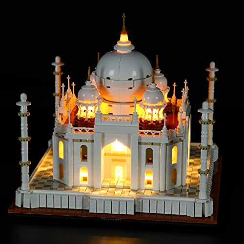 GEAMENT LED Licht-Set Kompatibel mit Lego Taj Mahal - Beleuchtungsset für Architecture 21056 Baumodell (Modell-Set Nicht enthalten) von GEAMENT