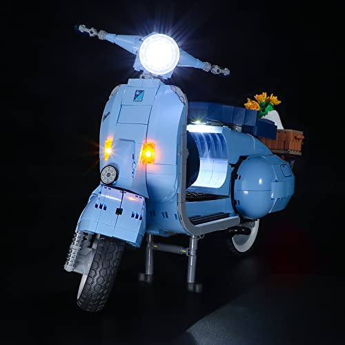 GEAMENT LED Licht-Set Kompatibel mit Lego Vespa 125 - Beleuchtungsset für Creator 10298 Baumodell (Lego Set Nicht enthalten) von GEAMENT