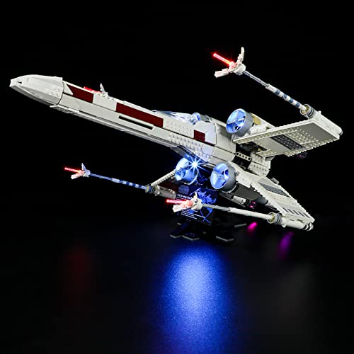 GEAMENT LED Licht-Set Kompatibel mit Lego X-Wing Starfighter - Beleuchtungsset für Star Wars 75355 (Modell-Set Nicht enthalten) von GEAMENT