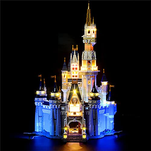 GEAMENT LED Licht-Set Kompatibel mit Lego 71040 Das Disney Schloss 2016 Version (Disney Castle) (Modell-Set Nicht enthalten) von GEAMENT