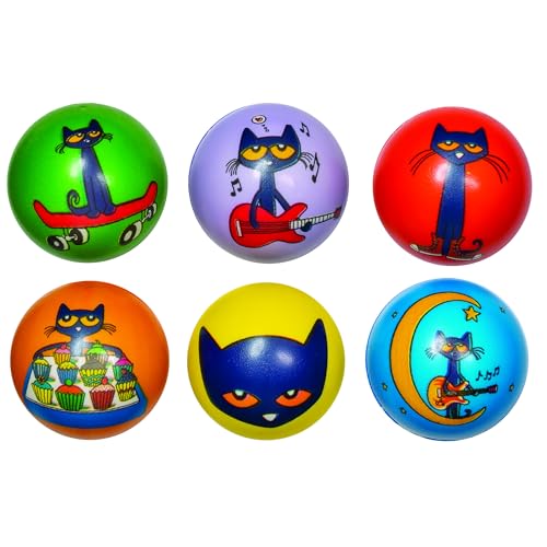 Raymond Geddes Pete The Cat Stressball Fidget Toy Set (12 Pack) von GEDDES