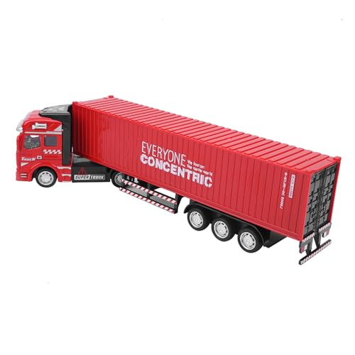 GEERYZHE Alloy Construction Truck Model Spielzeug, Container Truck Spielzeug, Abnehmbare Sammlung Geburtstagsgeschenke (Container-LKW) von GEERYZHE