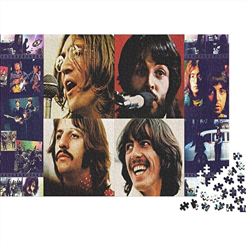 The Beatles Puzzles 1000 Teile Für Erwachsene Kinder |Rockband Musik| 1000 Teile Puzzle Lernspiele Heimdekoration Puzzle 1000pcs (75x50cm) von GENBAK