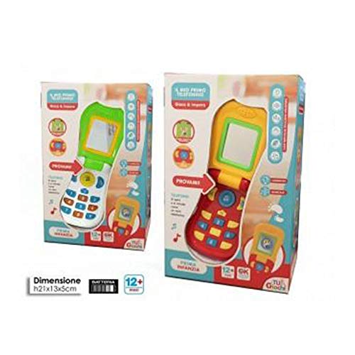 General trade Mein erstes buntes Handy für Kinder und Babys, mit Licht- und Soundtasten von GENERAL TRADE