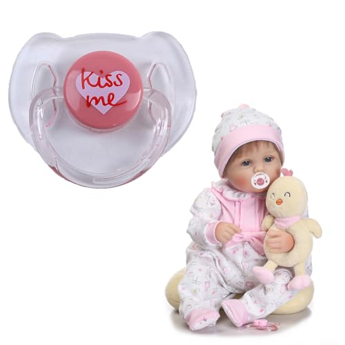 Baby Doll Schnuller | Magnetisches Beißspielzeug für Puppen | Baby Doll Zubehör zur Förderung von Fantasie, Kreativität und Rollenspiel für Babys, Kleinkinder, und Mädchen Baby Doll Schnuller | Magnetisches Beißspielzeug für Puppen | Baby Doll Zubehör zur Förderung von Fantasie, Kreativität und Rollenspiel für Babys, Kleinkinder, und Mädchen von GENERIC