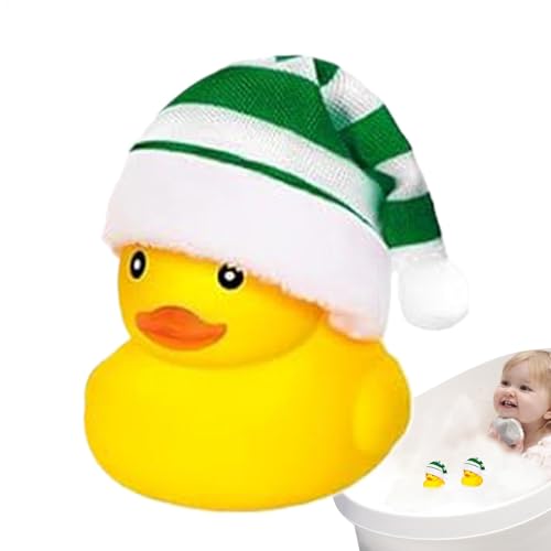 Enten aus Gummi, Entenspielzeug aus Gummi – kleine Ente aus Kunststoff, Gummi, verschiedene Farben, lustige Partydekoration, schwimmende Quietschenten, für tragbare Badewanne von GENERIC