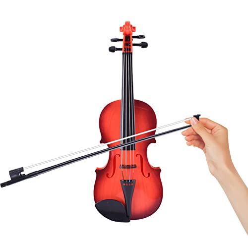 Musikspielzeug für Violine | Musikinstrument für Violine | Spielzeug für Geige für Anfänger | Simuliertes Musikspielzeug mit verstellbaren Saiten | Musikinstrument für Violine Spielzeug für Violine von GENERIC