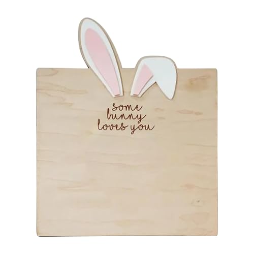 GENERISCH DIY Frühlings Baby Fußabdruck Holzschild personalisierbar als Geschenk zur Geburt oder Taufe mit Namen Datum für Jungen Mädchen einzigartige Erinnerung (Beige, One Size) von GENERISCH