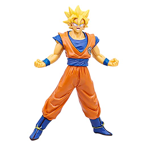 GENGUTOR Figur Statuen,16.5cm Figur Anime Figur Actionfiguren, Anime Charakter Puppe Modell, Anime Charakter Puppe Modell für Cake Dekorationsornamente Collectibles - Gelb von GENGUTOR