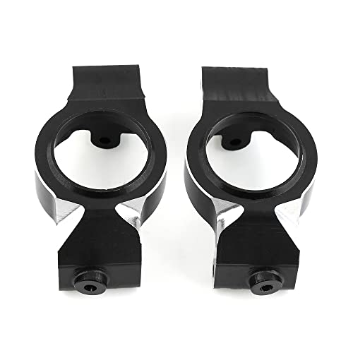 GERALD 2 StüCk Aluminium Legierung Vordere Rolle Block C-Naben für 1/5 Xmaxx 6S 8S RC Upgrade ZubehöR Teile, Schwarz von GERALD