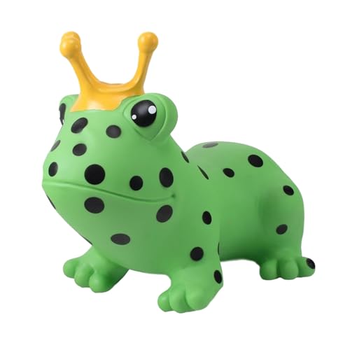 GERARDO'S Toys Jumpy Bouncy Animal Green Frog - Bouncy Animals from 1 Year and from 2 Years - Inflatable Animals Toy Outdoor or Indoor for Toddlers from 12 Months von GERARDO'S