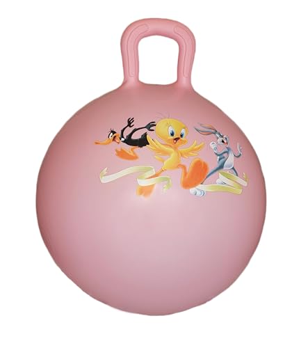 Looney Tunes Space Hopper Pink: Bouncing Fun for Kids - Durable and Safe Inflatable - Ideal Indoor and Outdoor Play for Active Children - Officially Licensed Warner Bros. Merchandise von GERARDO'S