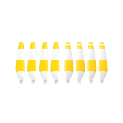 GERRIT 6030 Propeller for D-JI Mini 3 PRO Requisiten Klinge Leichte Flügel Fans Ersatz Ersatzteile Drone Zubehör (Size : 8 PC Yellow) von GERRIT