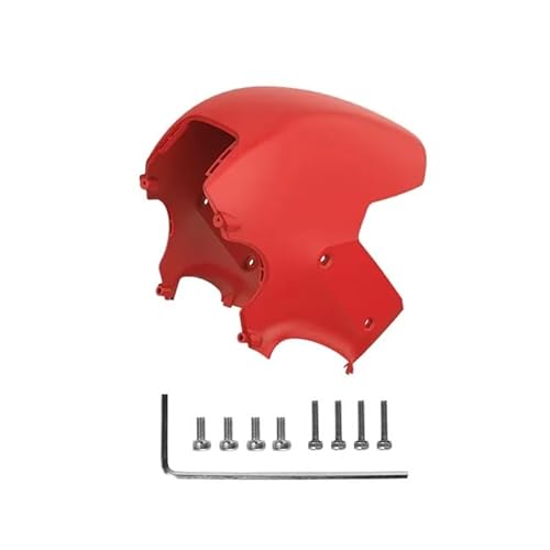 GERRIT Werkzeug Obere Abdeckung Tragbare Einfach Installieren Drone Zubehör Langlebige Leichte Top Shell Mit Schraube Fit for D-JI FPV Combo (Size : Red) von GERRIT