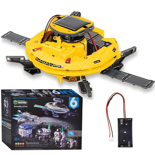 6-in-1 SIEM Solar Roboter Spielzeug,für Mint-Fächer, für Kinder ab 8 9 10 11 12 Jahre Junge Idee Coole Geburtstag Weihnachten Die Beste Wahl von GERUI