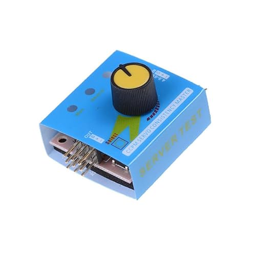 GERUI RC-Servo Tester 3CH Digital Multi ECS Konsistenz Geschwindigkeitsregler Checker Einstellung Lenkgetriebe Tester CCPM Master für RC Hubschrauber Auto Boot mit 3 Modusanzeige DC 4,8-6 V (RC-1) von GERUI