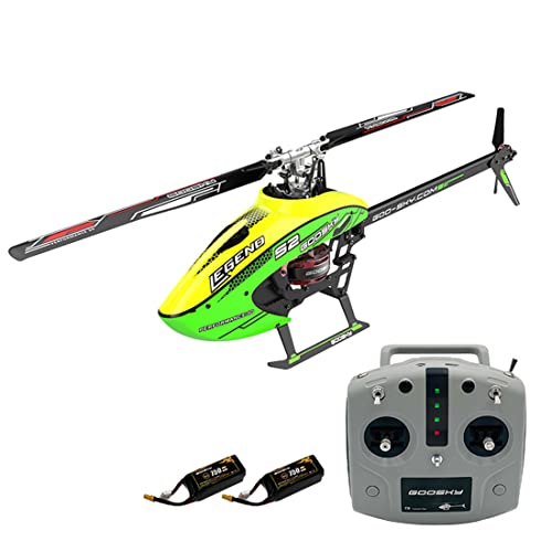 GEST RC Helikopter für Erwachsene, GOOSKY S2 6CH Ferngesteuerter Hubschrauber mit 3D Kunstflug Dual Brushless Direktantrieb Motoren & GPS & 3S Lithium Batterie, RC Flugzeug Outdoor- RTF von GEST