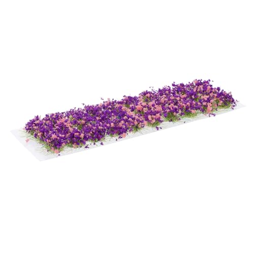 GETAJGHSD 1 Blatt Selbstklebende Bunte Blütentraube Blumen-Cluster-Dekor simulierte Blumenclusterverzierung Mikrolandschaftsblumencluster Feenblumen-Cluster Miniatur-Dekor Plastik von GETAJGHSD