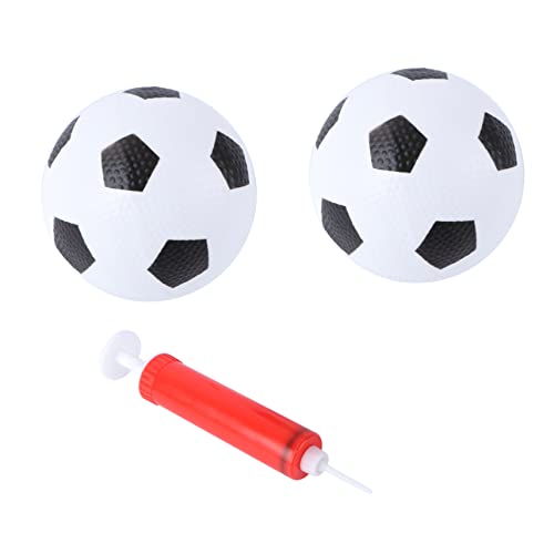 GETAJGHSD 1 Satz Fußballspielzeug Outdoor-Spielzeug Für Kinder Kinderball Regenbogen Aufblasbarer Baseball Mini-fußball Für Kinder Sportspielzeug Für Kleinkinder Aufblasbarer Fußball Rot von GETAJGHSD